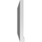 Ekena Millwork Vertical Surface Mount PVC Gable Vent w/ 2"W x 2"H , Brickmould Sill Frame, 26"W x 18"H GVPVE26X1803SN - alternate 2